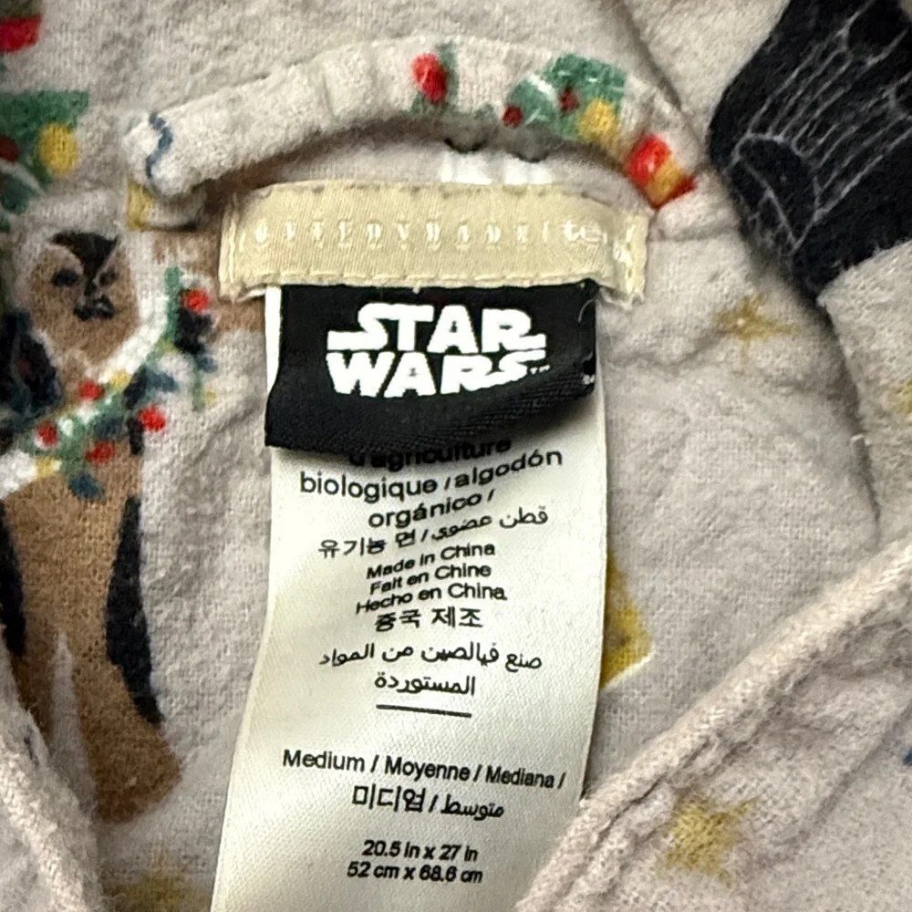 Pottery Barn Kids Pajama Set - Gray with Festive Print